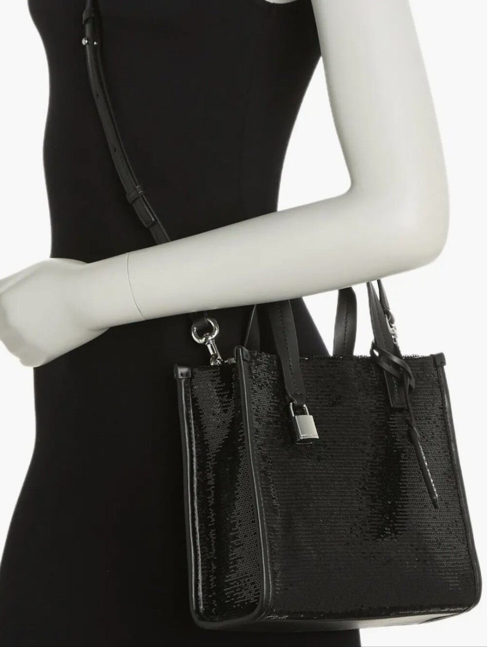 Marc Jacobs Mini Grind Sequin Crossbody Tote Bag